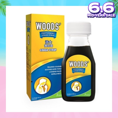WOODS WOODS P/MINT CURE 200ML ADULT