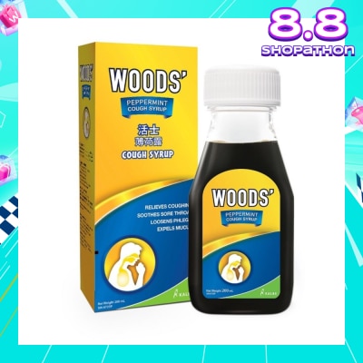 WOODS WOODS P/MINT CURE 200ML ADULT