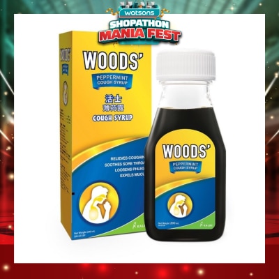 WOODS - WOODS P/MINT CURE 200ML ADULT