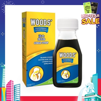 WOODS WOODS P/MINT CURE 200ML ADULT