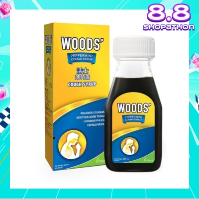 WOODS WOODS P/MINT CURE 200ML ADULT