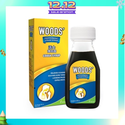 WOODS WOODS P/MINT CURE 200ML ADULT