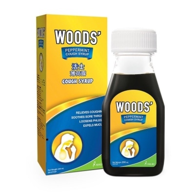 WOODS WOODS P/MINT CURE 200ML ADULT