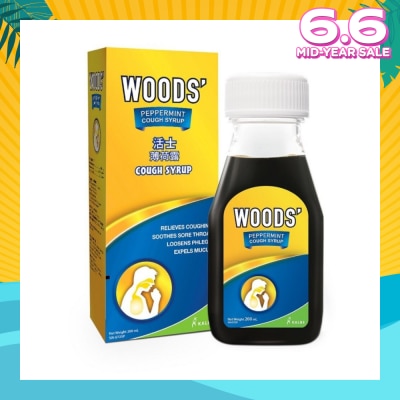 WOODS WOODS P/MINT CURE 200ML ADULT