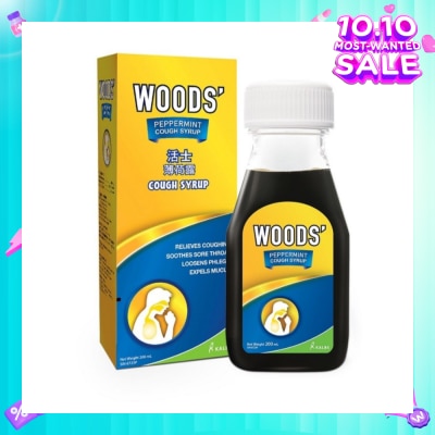 WOODS WOODS P/MINT CURE 200ML ADULT
