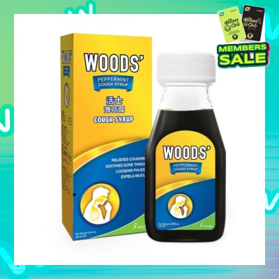 WOODS WOODS P/MINT CURE 200ML ADULT