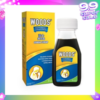 WOODS WOODS P/MINT CURE 200ML ADULT