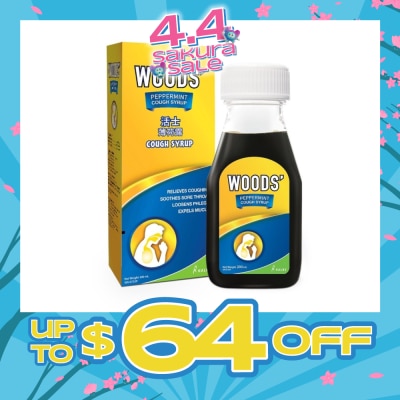 WOODS - WOODS P/MINT CURE 200ML ADULT