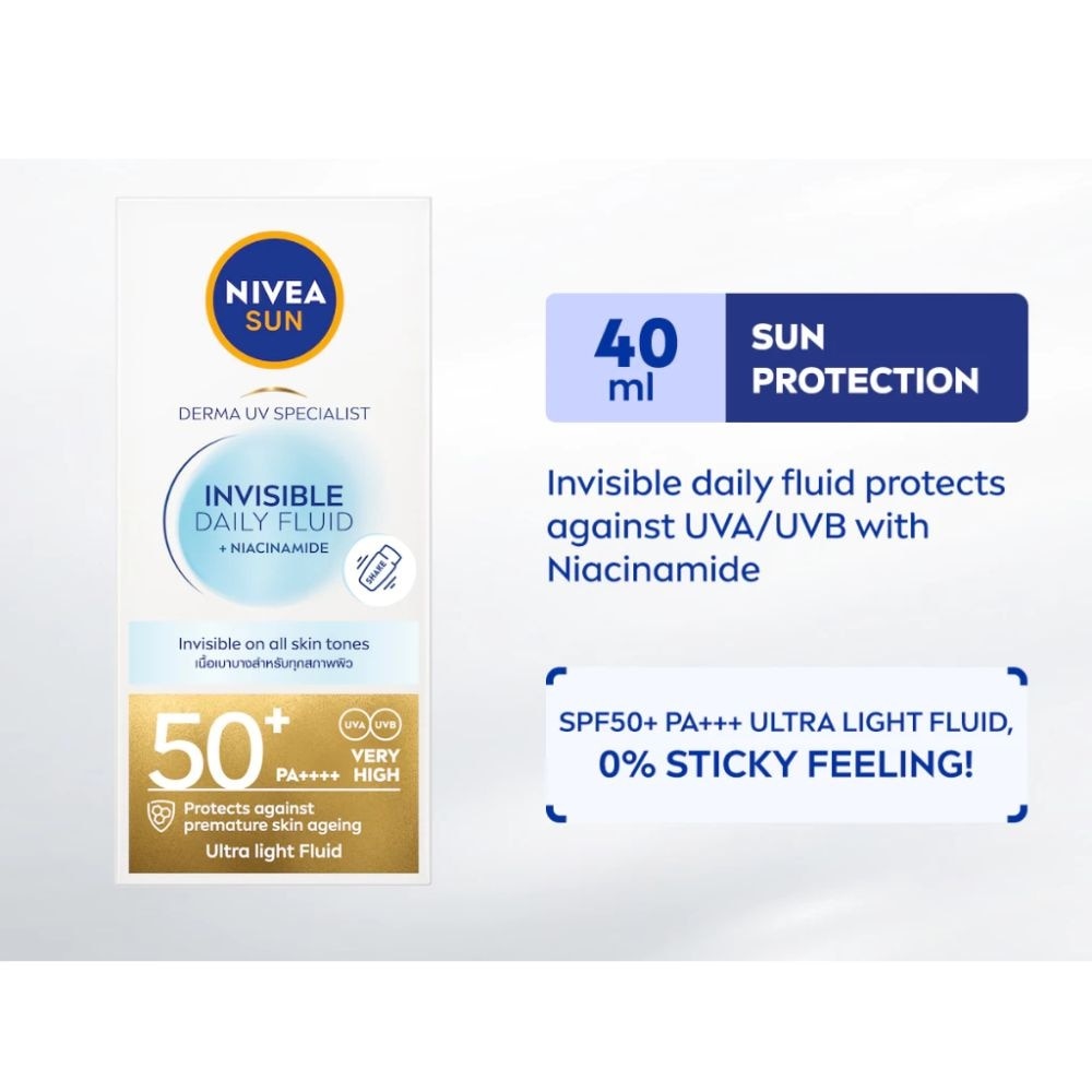 Sun Derma UV Invisible Daily SPF50+ 40ml