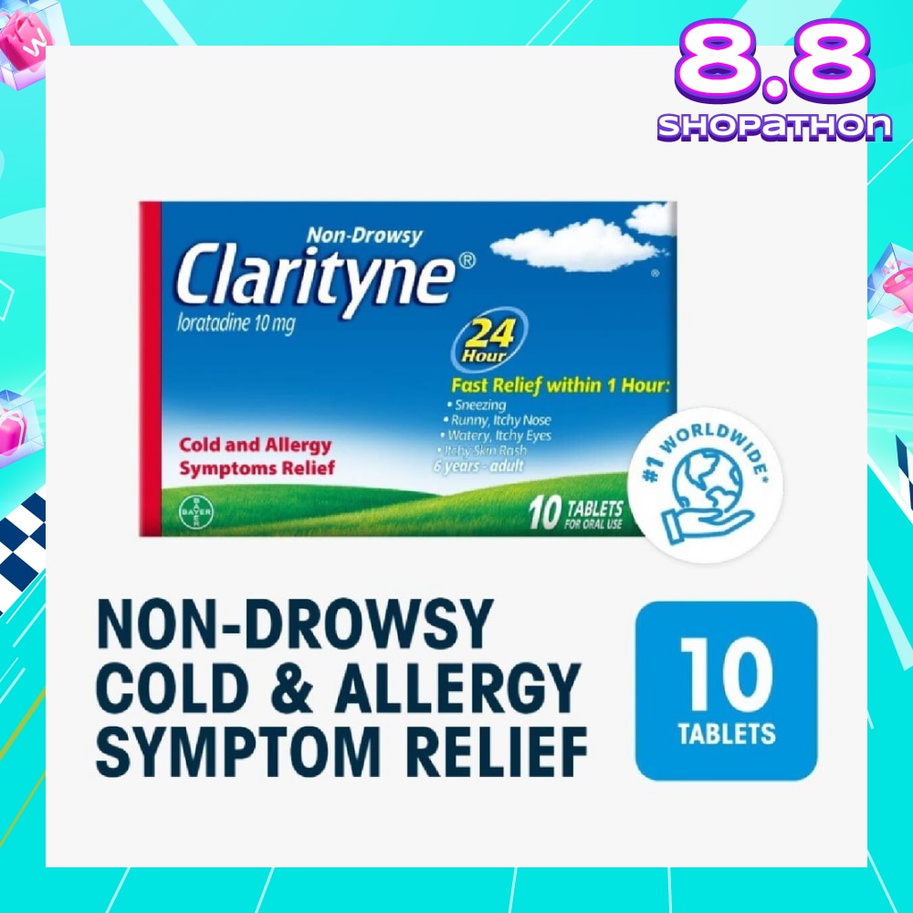 Non-drowsy 24H Allergy Relief Tablets 10's