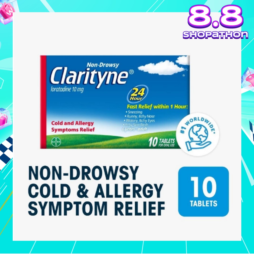 Non-drowsy 24H Allergy Relief Tablets 10's