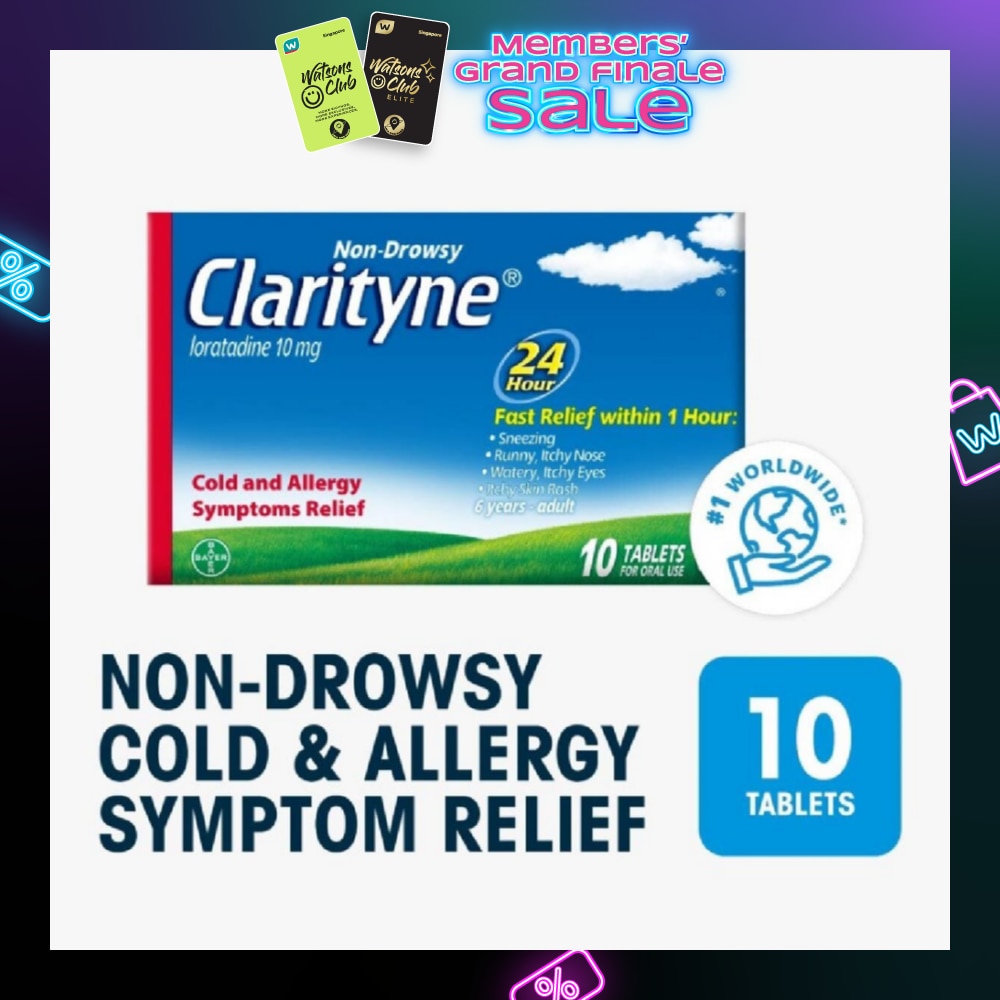 Non-drowsy 24H Allergy Relief Tablets 10's