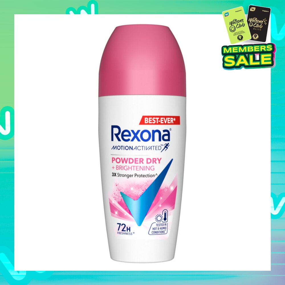 【ゆり】　Rexona powder brightning×10 Rexona Powder Dry + Brightening Roll-on – Dr. Derm