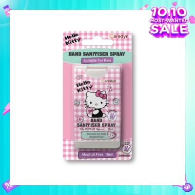 CAREDYN Hello Kitty Hand Sanitiser Spray Lavender 15ml