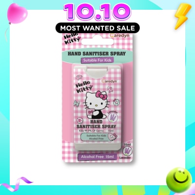 CAREDYN Hello Kitty Hand Sanitiser Spray Lavender 15ml image