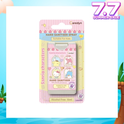 CAREDYN Sanrio Characters Hand Sanitiser Spray Lavender 15ml
