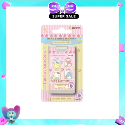 CAREDYN - Sanrio Characters Hand Sanitiser Spray Lavender 15ml image