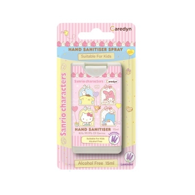 CAREDYN Sanrio Characters Hand Sanitiser Spray Lavender 15ml