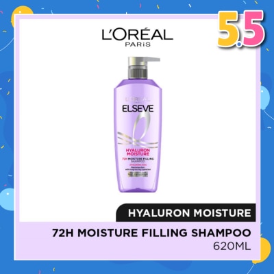 L'OREAL PARIS ELSEVE Hyaluron Moisture Shampoo 620ml