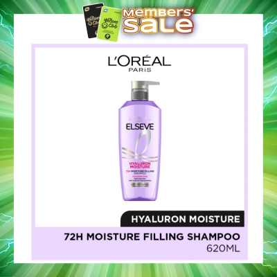 L'OREAL PARIS ELSEVE - Hyaluron Moisture Shampoo 620ml