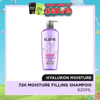 L'OREAL PARIS ELSEVE - Hyaluron Moisture Shampoo 620ml