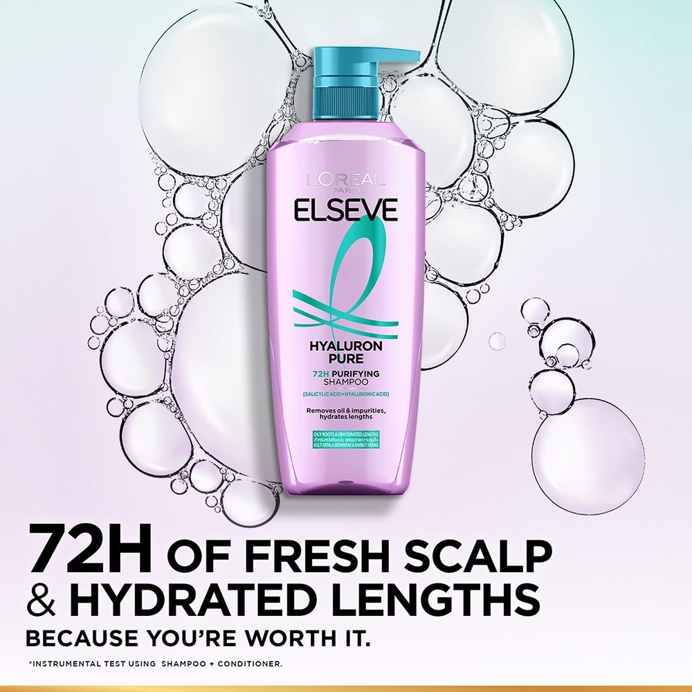 Hyaluron Pure 72h Purifying Shampoo 620ml