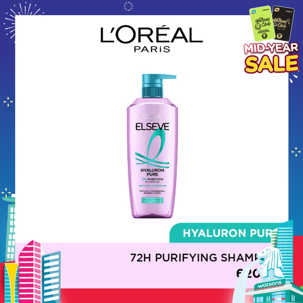 Hyaluron Pure 72h Purifying Shampoo 620ml