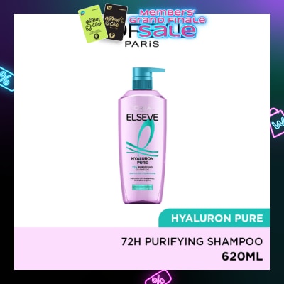 L'OREAL PARIS ELSEVE Hyaluron Pure 72h Purifying Shampoo 620ml