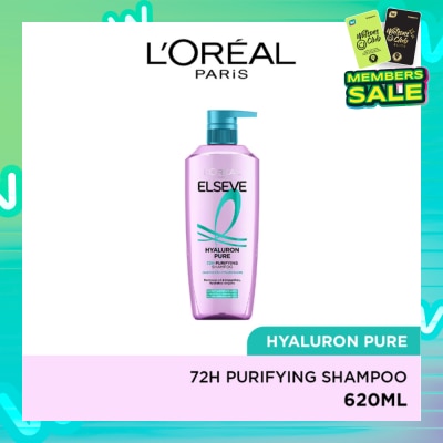 L'OREAL PARIS ELSEVE Hyaluron Pure 72h Purifying Shampoo 620ml