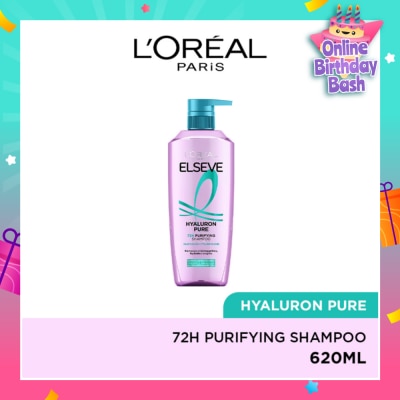 L'OREAL PARIS ELSEVE Hyaluron Pure 72h Purifying Shampoo 620ml