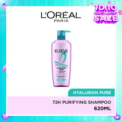 L'OREAL PARIS ELSEVE Hyaluron Pure 72h Purifying Shampoo 620ml