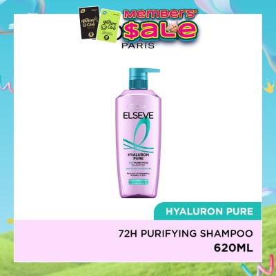L'OREAL PARIS ELSEVE - Hyaluron Pure 72h Purifying Shampoo 620ml