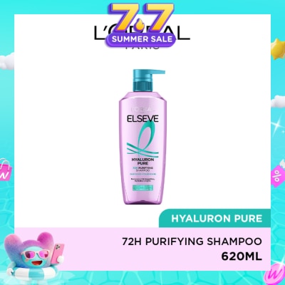 L'OREAL PARIS ELSEVE - Hyaluron Pure 72h Purifying Shampoo 620ml