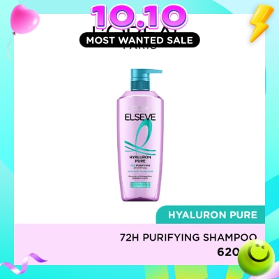 L'OREAL PARIS ELSEVE Hyaluron Pure 72h Purifying Shampoo 620ml image