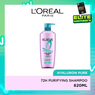 L'OREAL PARIS ELSEVE Hyaluron Pure 72h Purifying Shampoo 620ml