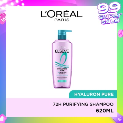 L'OREAL PARIS ELSEVE Hyaluron Pure 72h Purifying Shampoo 620ml