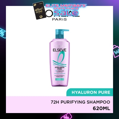 L'OREAL PARIS ELSEVE Hyaluron Pure 72h Purifying Shampoo 620ml