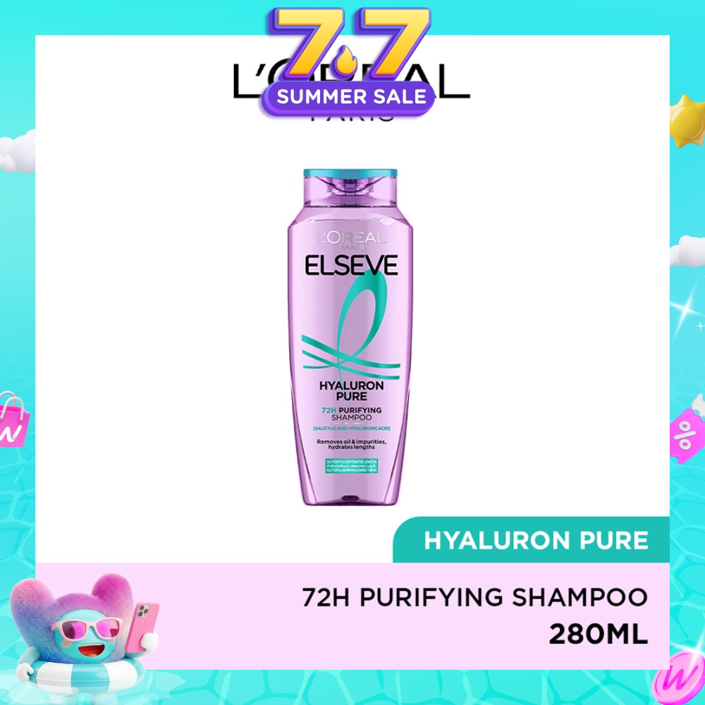 Hyaluron Pure 72h Purifying Shampoo 280ml