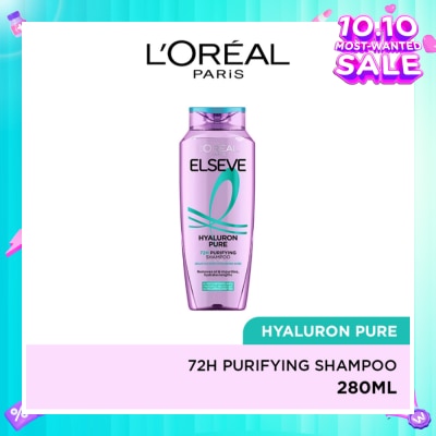 L'OREAL PARIS ELSEVE Hyaluron Pure 72h Purifying Shampoo 280ml