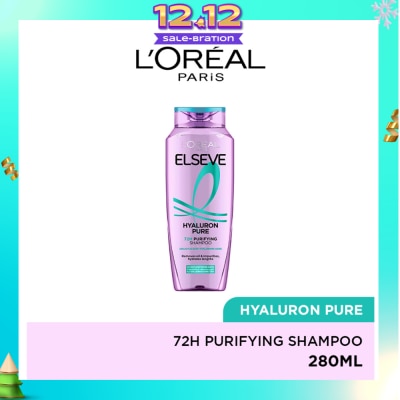 L'OREAL PARIS ELSEVE Hyaluron Pure 72h Purifying Shampoo 280ml