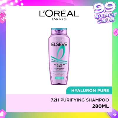 L'OREAL PARIS ELSEVE Hyaluron Pure 72h Purifying Shampoo 280ml