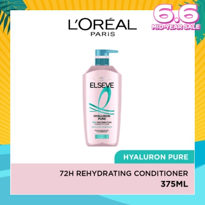 L'OREAL PARIS ELSEVE Hyaluron Pure 72h Rehydrating Conditioner 375ml