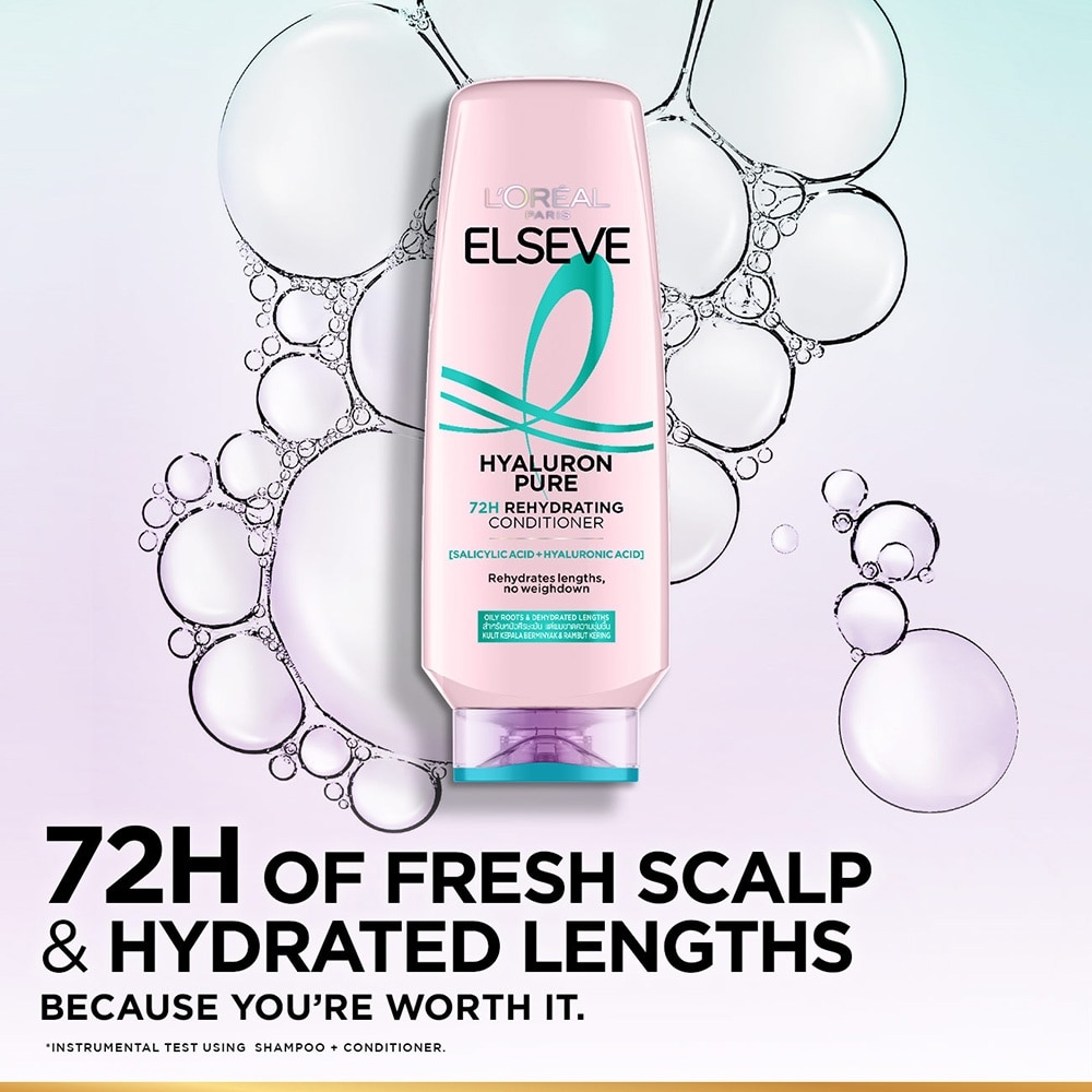 Hyaluron Pure 72h Rehydrating Conditioner 265ml