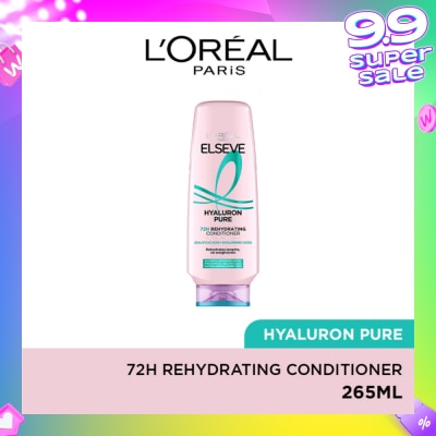 L'OREAL PARIS ELSEVE Hyaluron Pure 72h Rehydrating Conditioner 265ml
