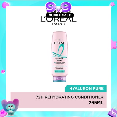 L'OREAL PARIS ELSEVE - Hyaluron Pure 72h Rehydrating Conditioner 265ml image