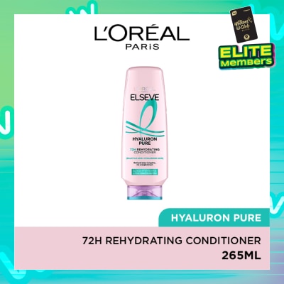 L'OREAL PARIS ELSEVE Hyaluron Pure 72h Rehydrating Conditioner 265ml