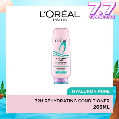 L'OREAL PARIS ELSEVE Hyaluron Pure 72h Rehydrating Conditioner 265ml