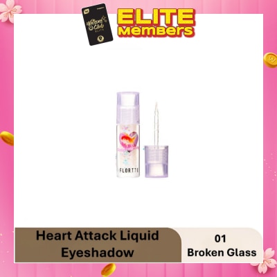 FLORTTE Heart Attack Liquid Eyeshadow 01 1.5g