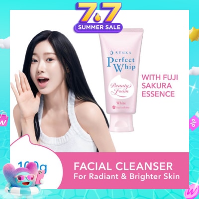 SENKA - Perfect Whip White Beauty Foam Facial Cleanser 100g