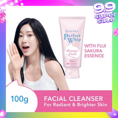 SENKA Perfect Whip White Beauty Foam Facial Cleanser 100g